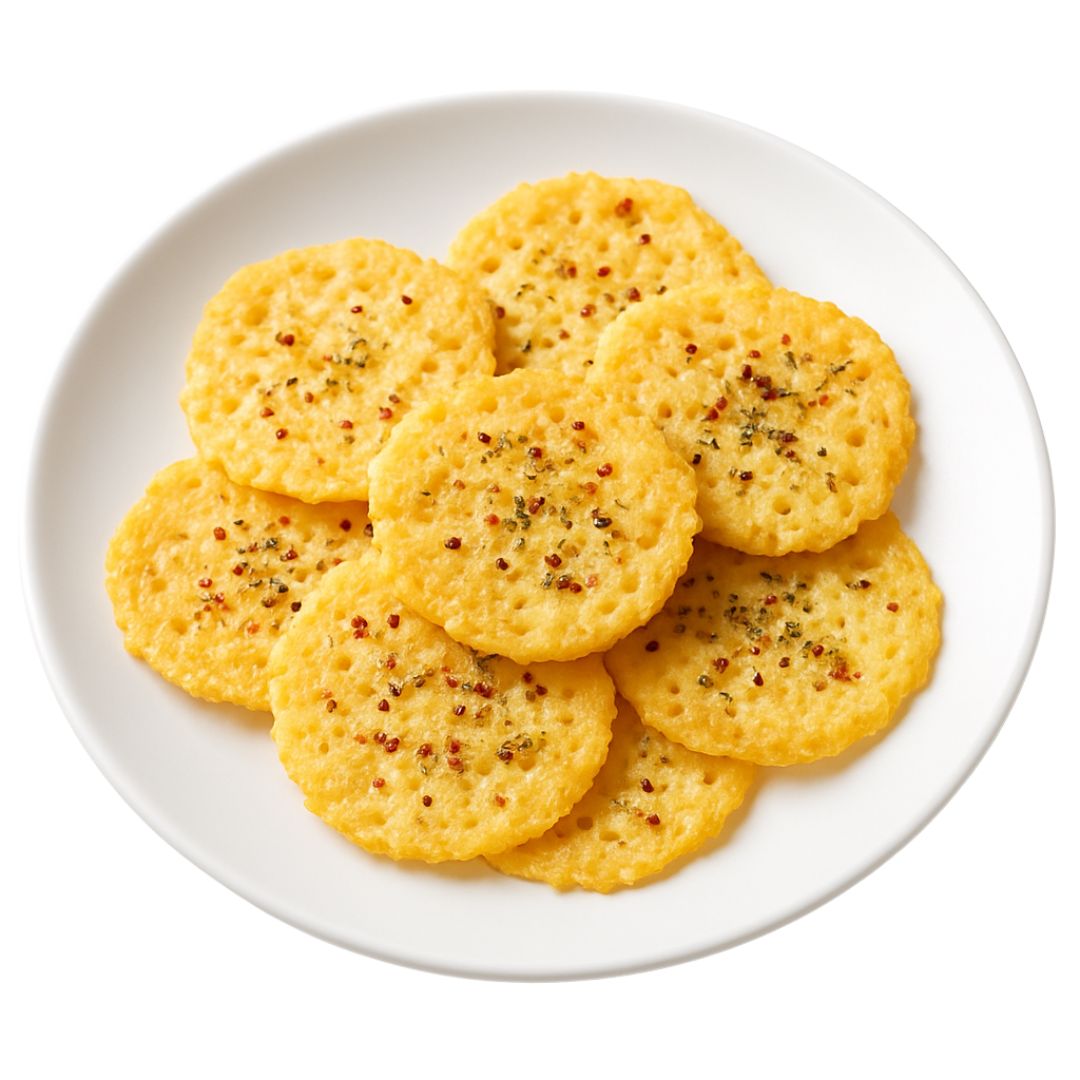 Chipsy z sera parmezan (Parmesan crisps) - KuchennyDom.pl