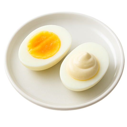 Jajko na twardo z majonezem - KuchennyDom.pl