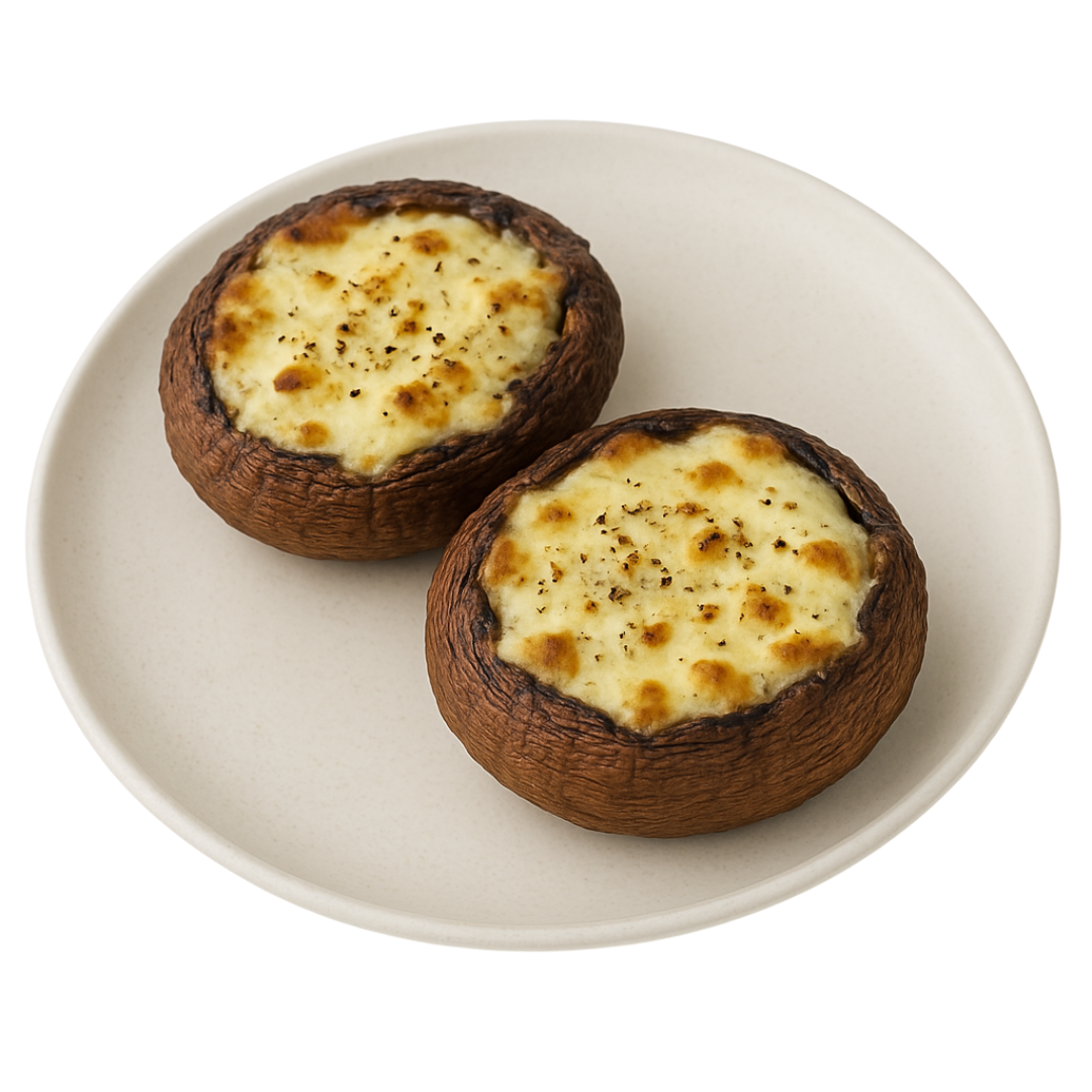 Grzyby portobello z serem - KuchennyDom.pl
