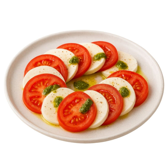 Mozzarella z pomidorem i pesto - KuchennyDom.pl