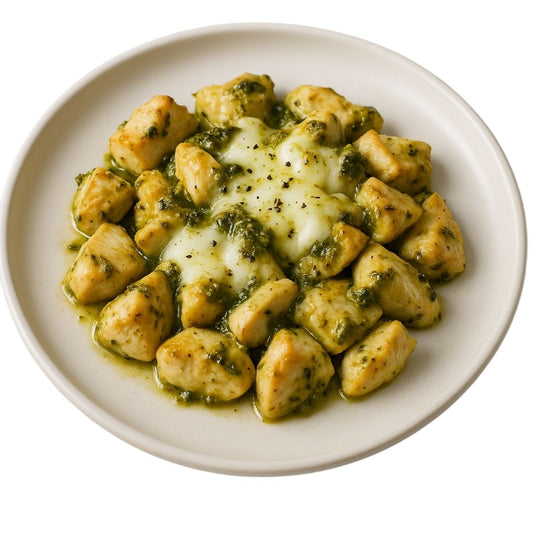 Kurczak z pesto i serem mozzarella - KuchennyDom.pl
