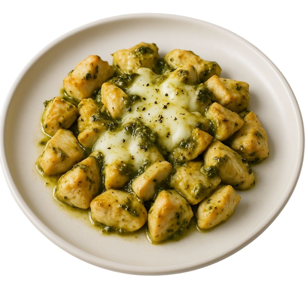 Kurczak z pesto i serem mozzarella - KuchennyDom.pl