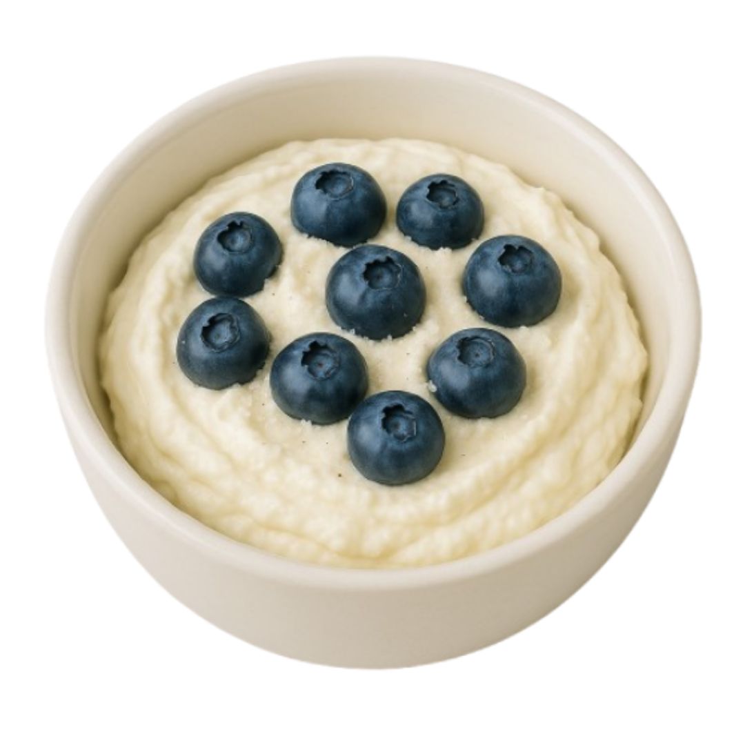Krem mascarpone z borówkami - KuchennyDom.pl