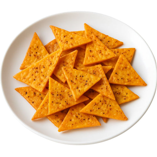 Keto nachosy z sera cheddar - KuchennyDom.pl