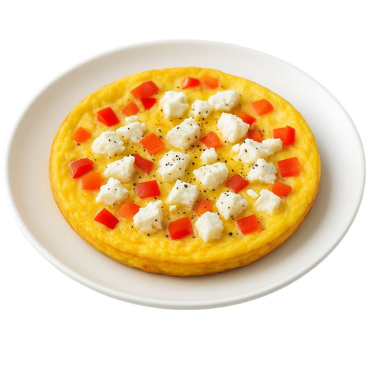 Omlet z warzywami i serem feta - KuchennyDom.pl